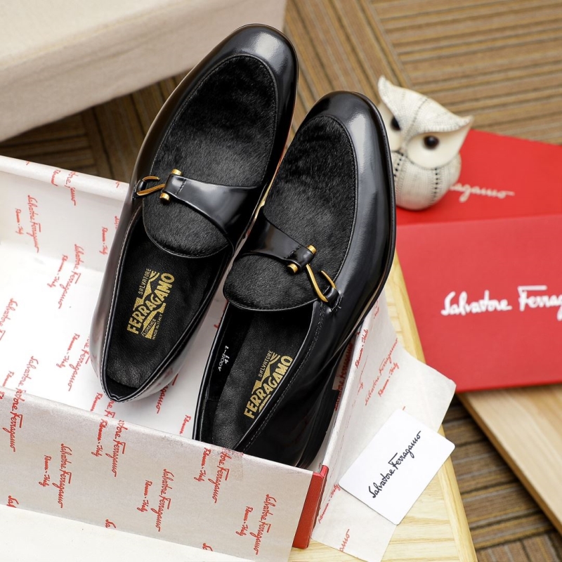 Ferragamo Leather Shoes